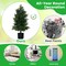 Artificial Cedar Topiary Tree with Nursery Pot for Indoor and Outdoor Spaces